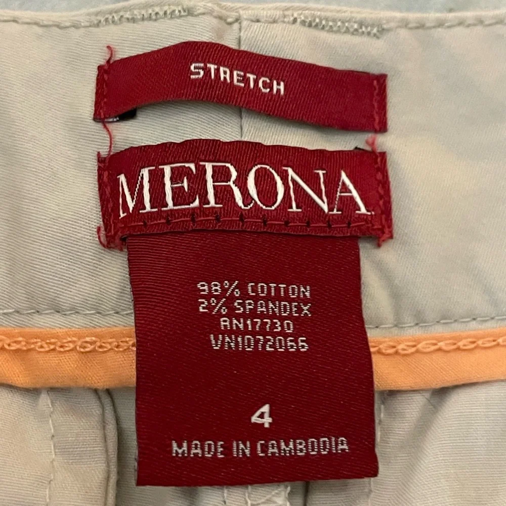 Merona Khaki Bermuda Shorts